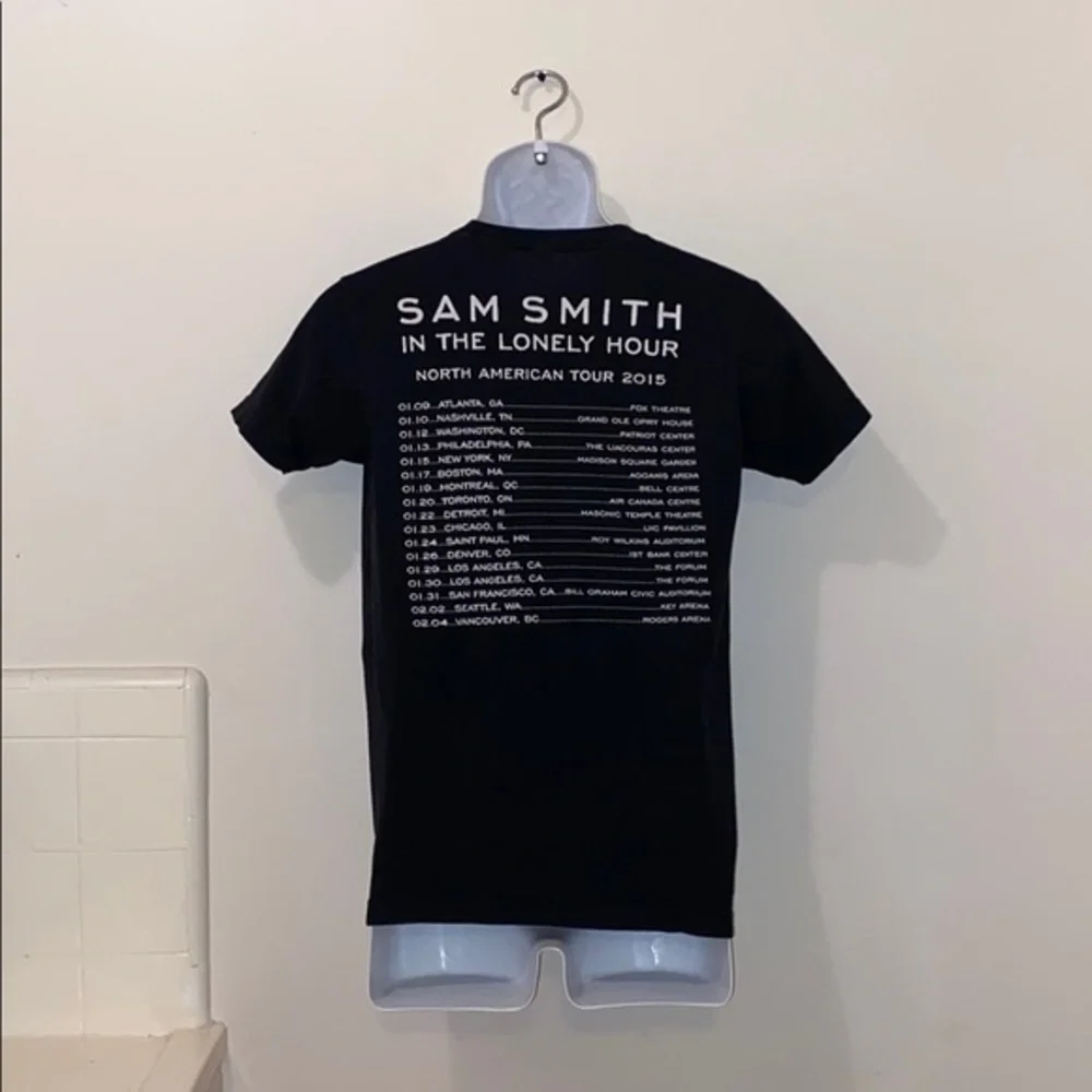 Unisex “In the Lonely Hour” Sam Smith Concert Tee - Picture 6 of 9